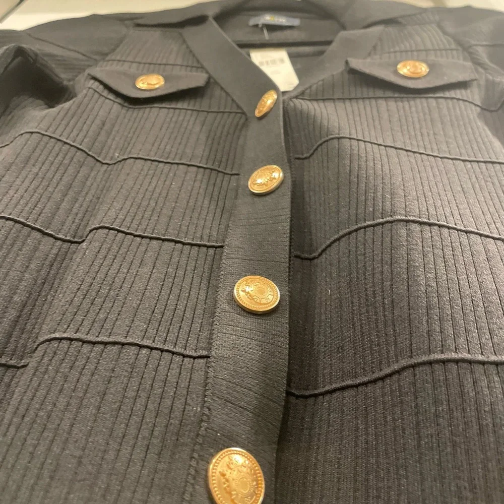 Anthropologie Maeve Collared Cardigan Sweater - Picture 12 of 12